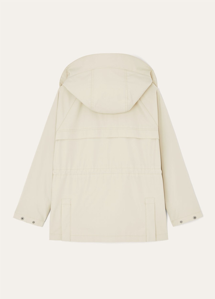 horsey microfiber mini parka - storm system outerbanks