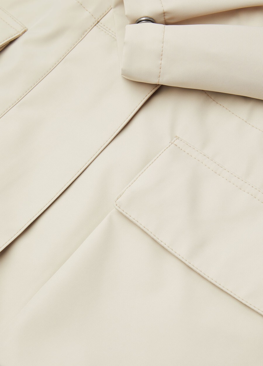 horsey microfiber mini parka - storm system outerbanks