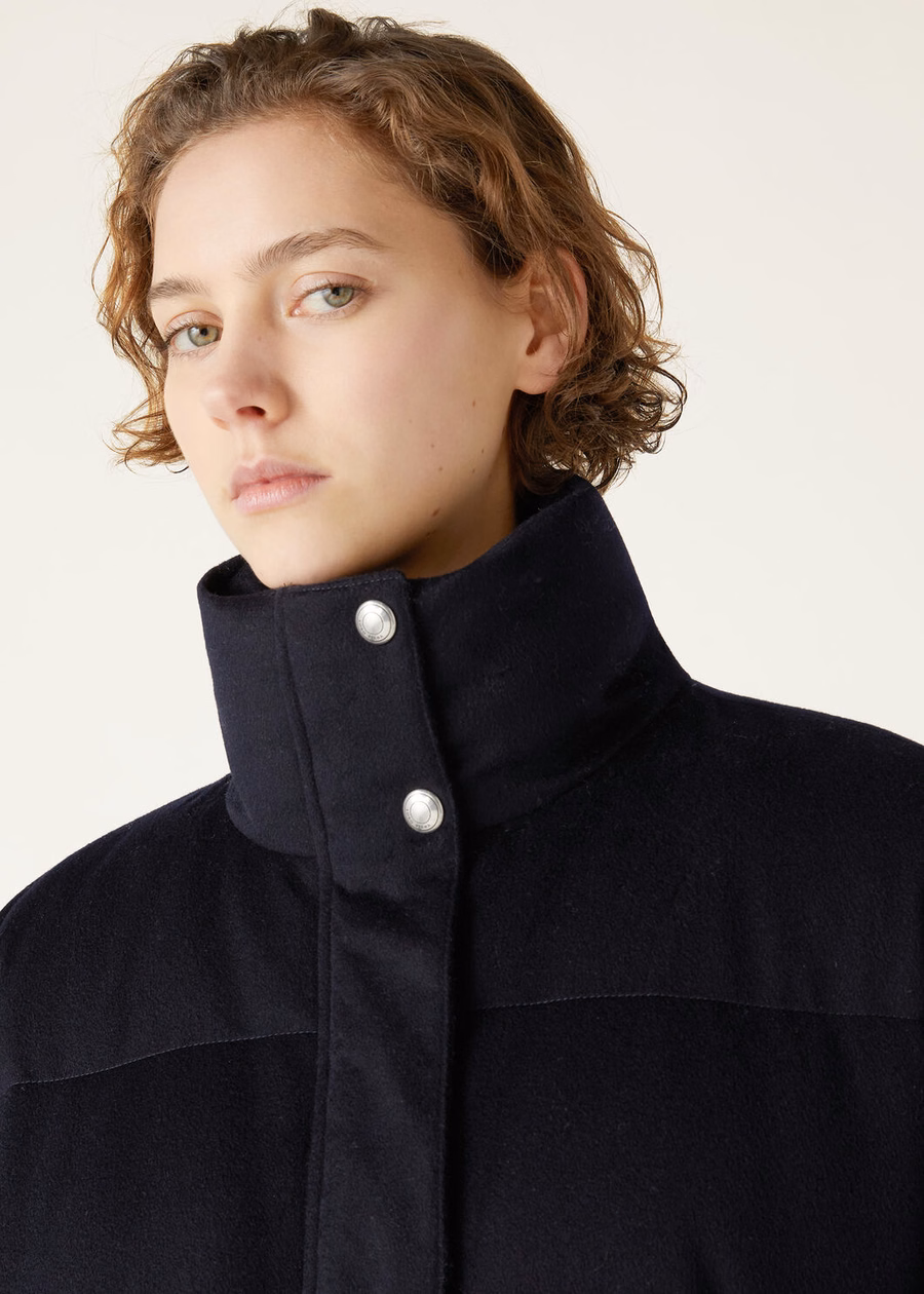 Jools Kasjmier Donsjas Marineblauw