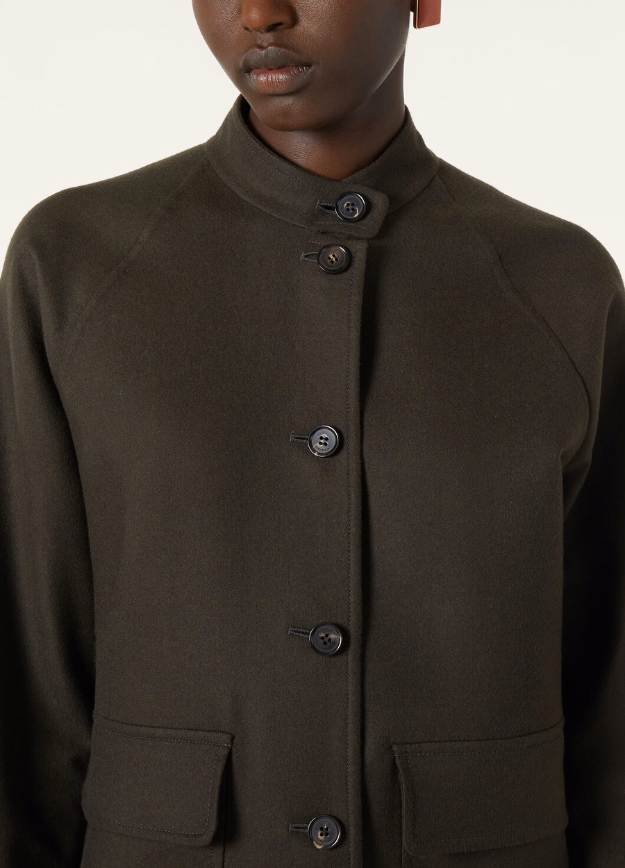 Remsen Royal Lightness Peacoat Jacket Black Pine