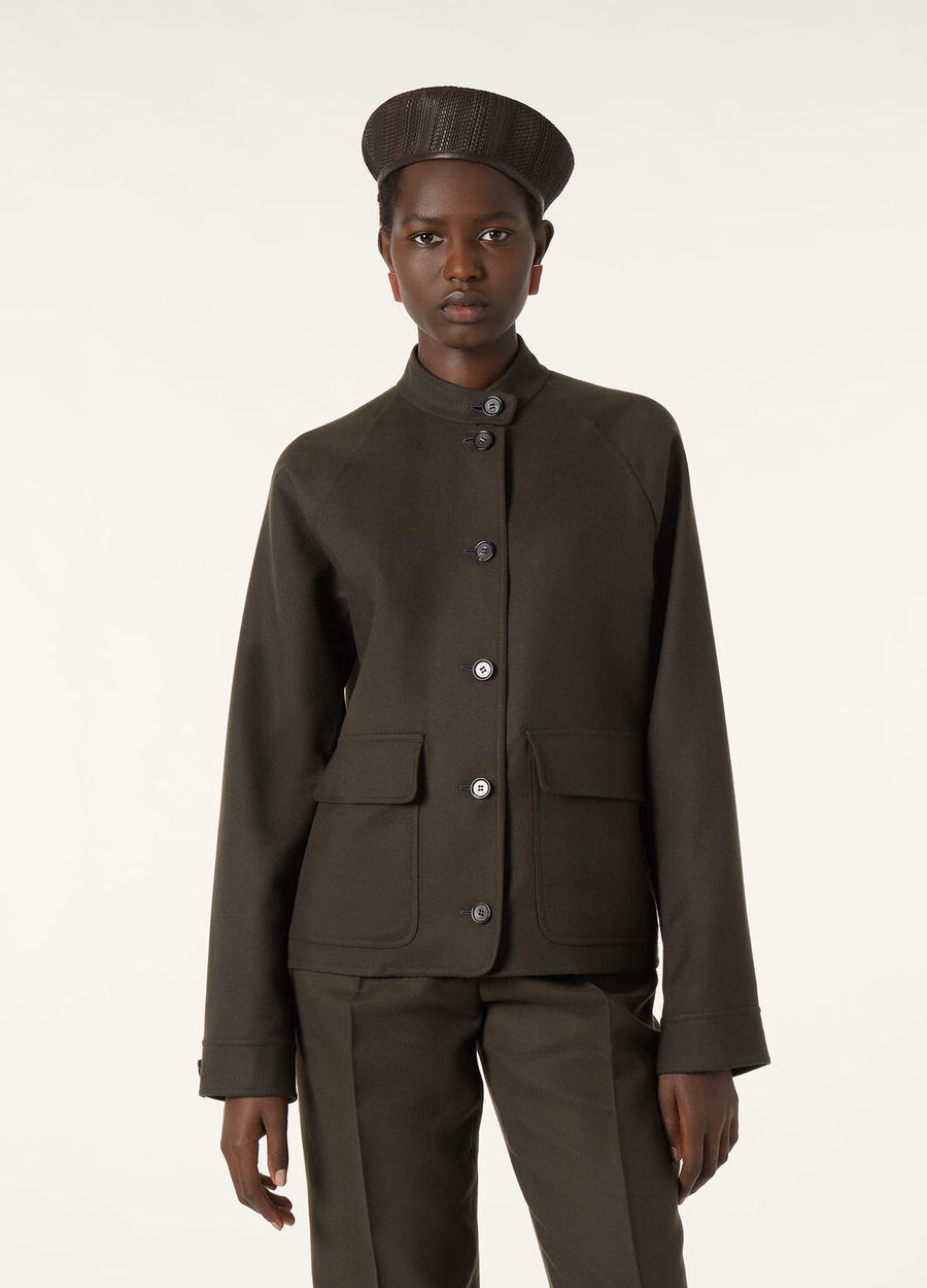 Remsen Royal Lightness Peacoat Jacket Black Pine
