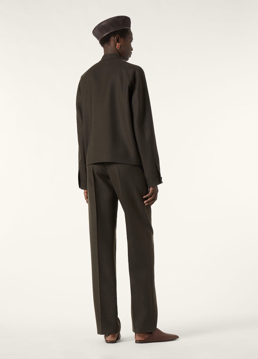 Remsen Royal Lightness Peacoat Jacket Black Pine