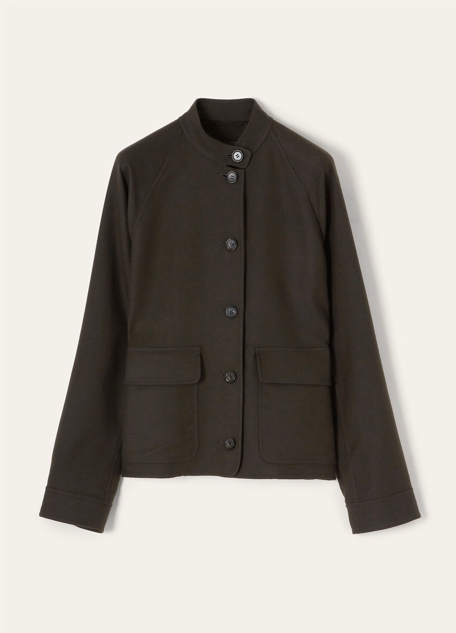 Remsen Royal Lightness Peacoat Jacket Black Pine