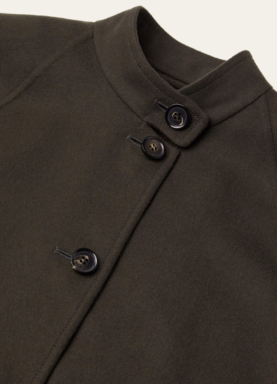 Remsen Royal Lightness Peacoat Jacket Black Pine