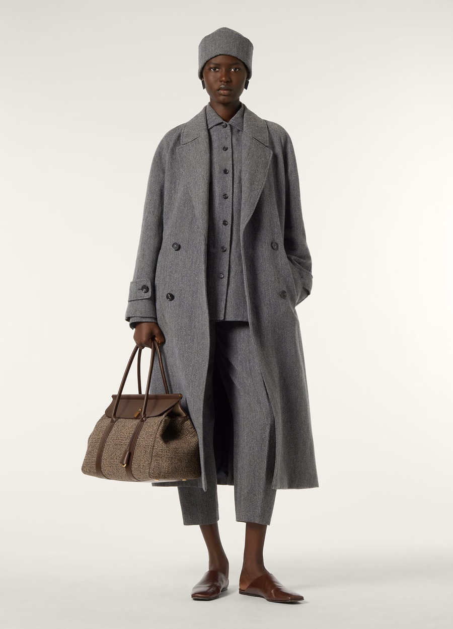 Darby overshirt van zuivere kasjmierwol in marineblauw