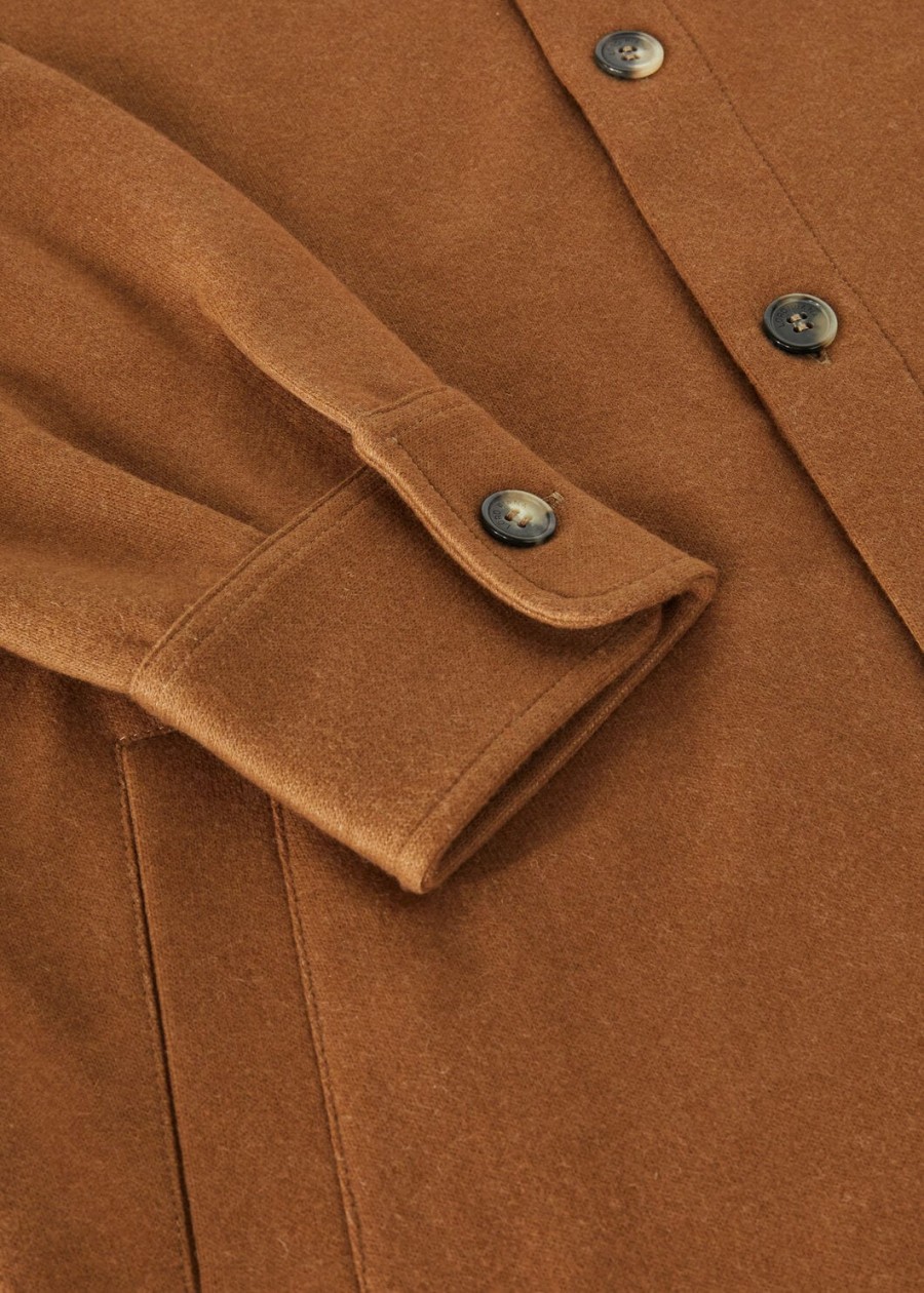 vicuna vicuña baby kasjmier overhemd nat.dark vicunadesert rose mel