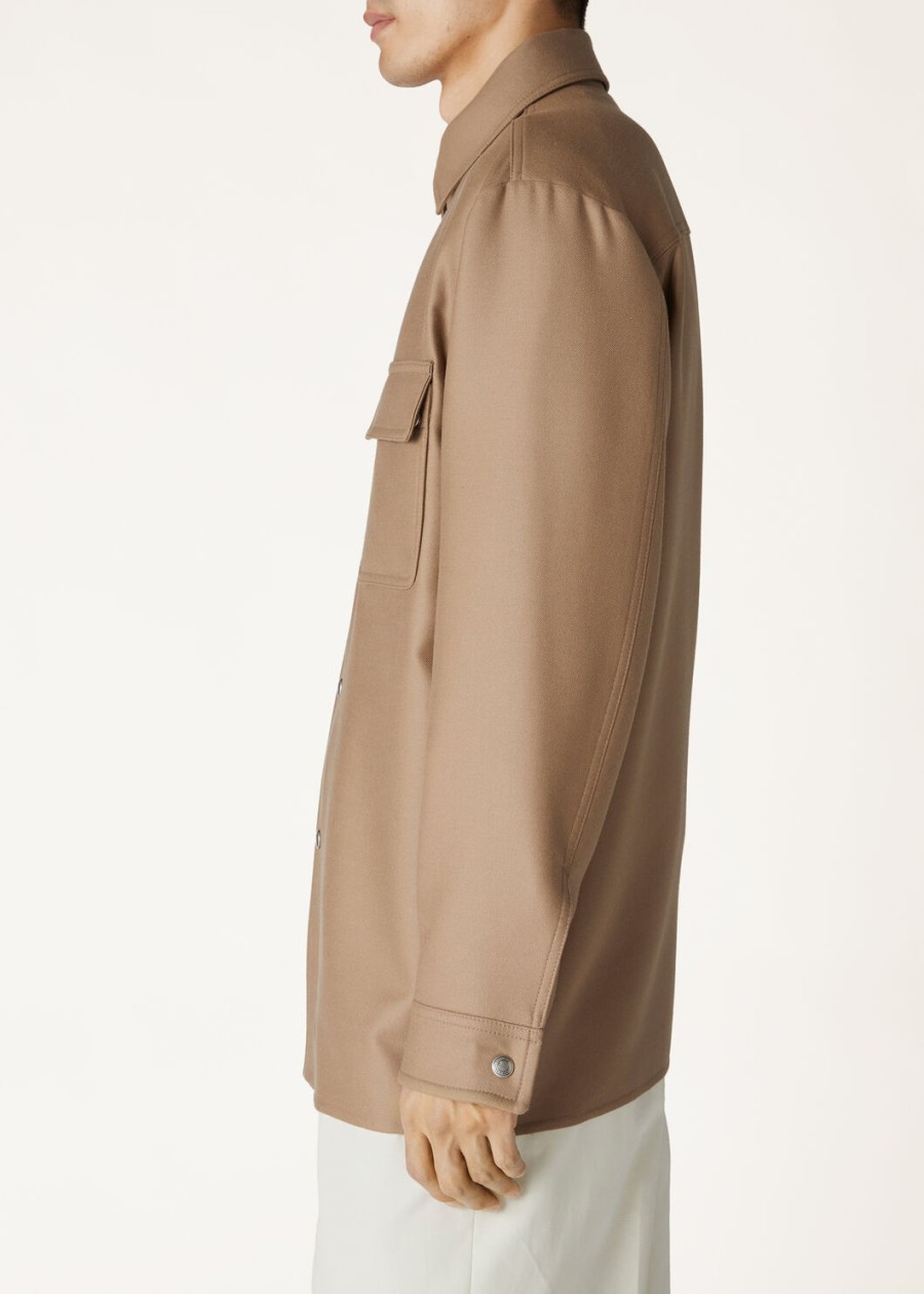 the gift of kings botan overshirt elm tree brownniveous