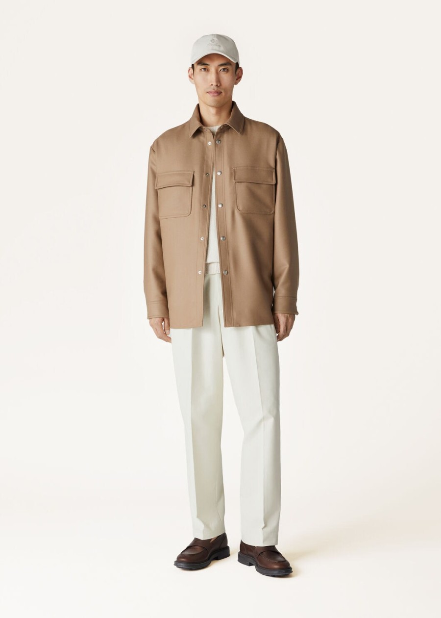 the gift of kings botan overshirt elm tree brownniveous