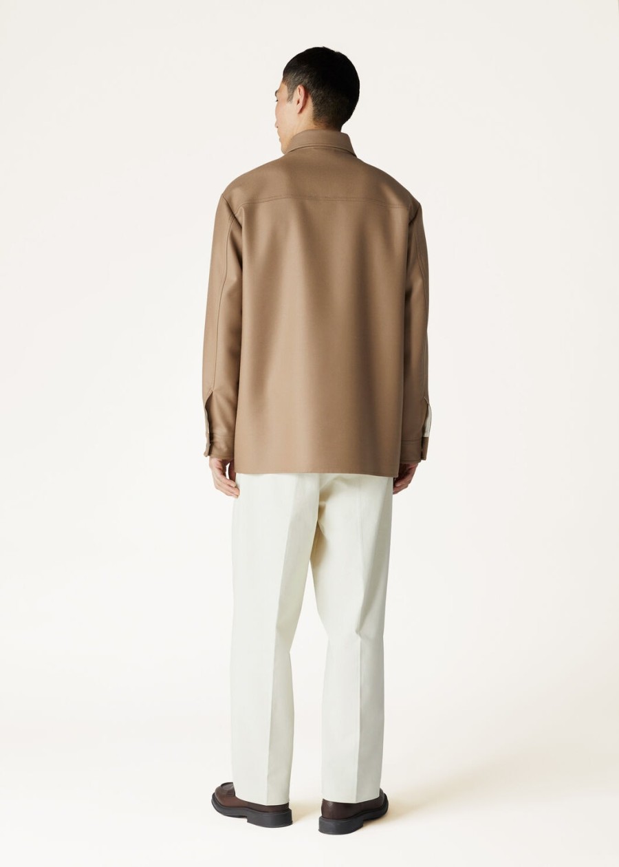 the gift of kings botan overshirt elm tree brownniveous