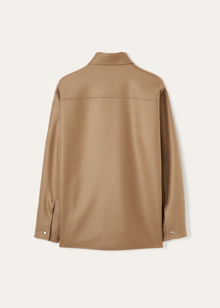 the gift of kings botan overshirt elm tree brownniveous