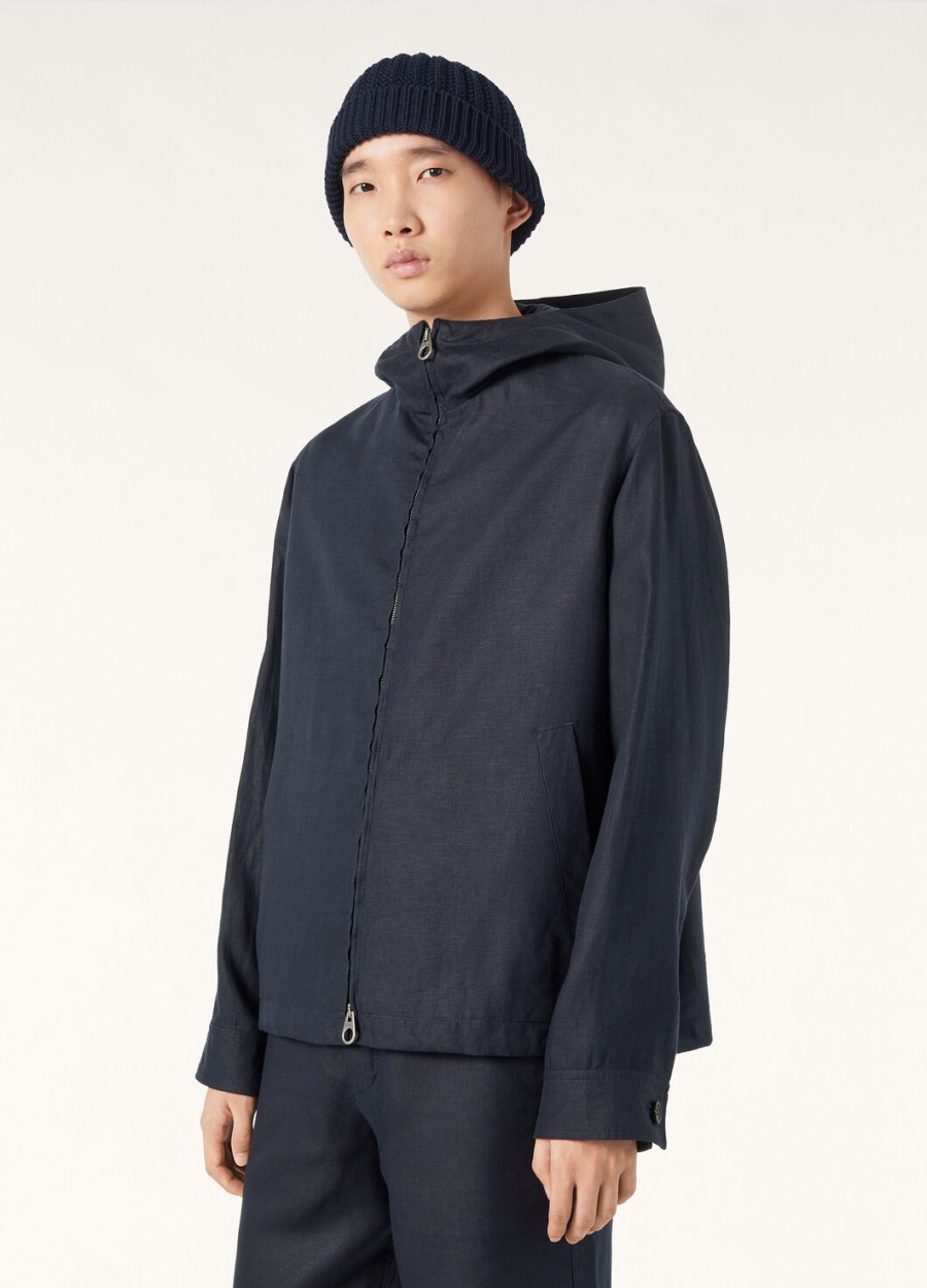 dennis blouson in marineblauw