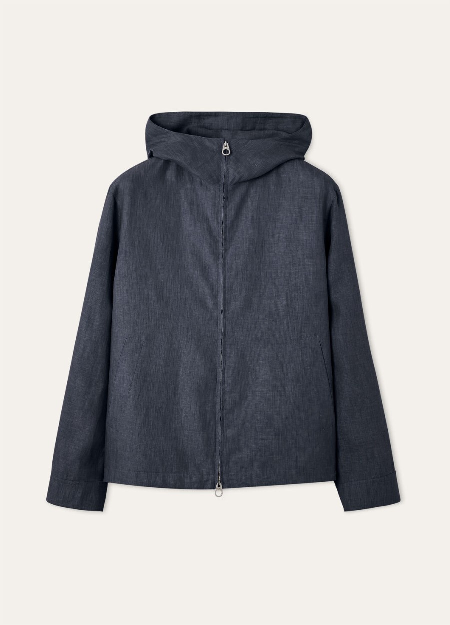 dennis blouson in marineblauw