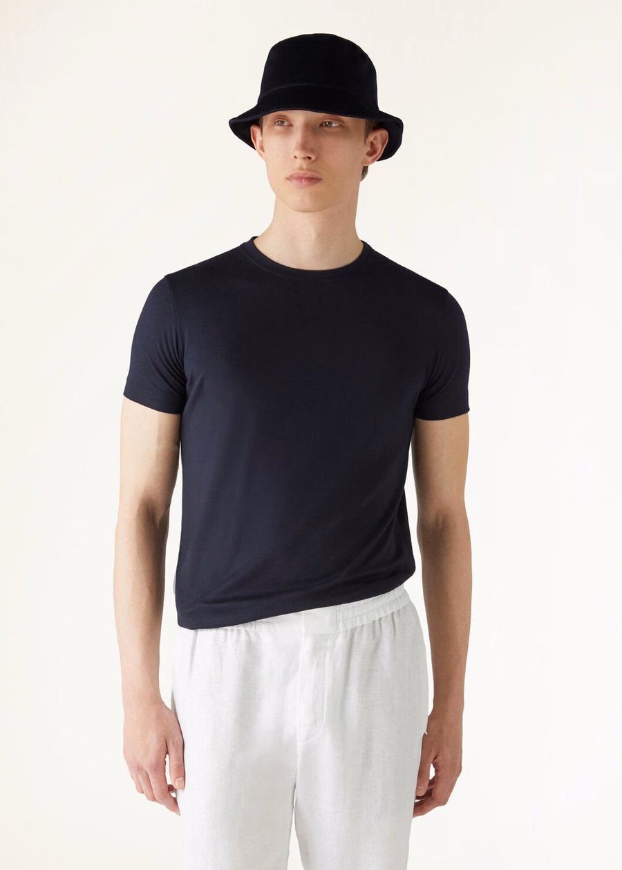 Het Gift of Kings® Kim T-shirt, marineblauw