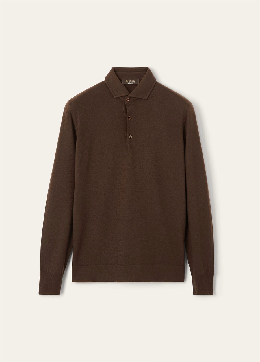 Polo Baby Cashmere Chocolate Noire