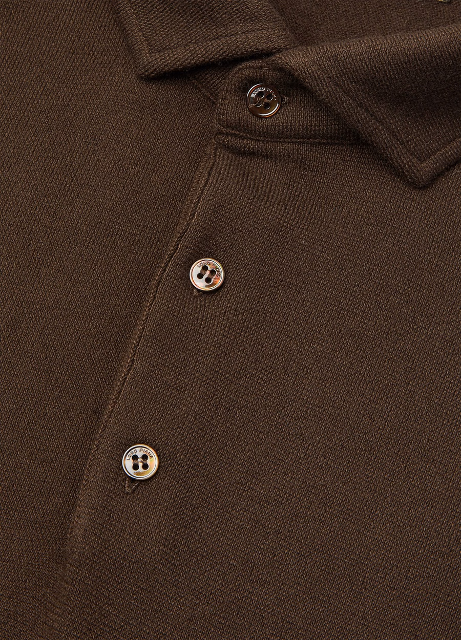 Polo Baby Cashmere Chocolate Noire