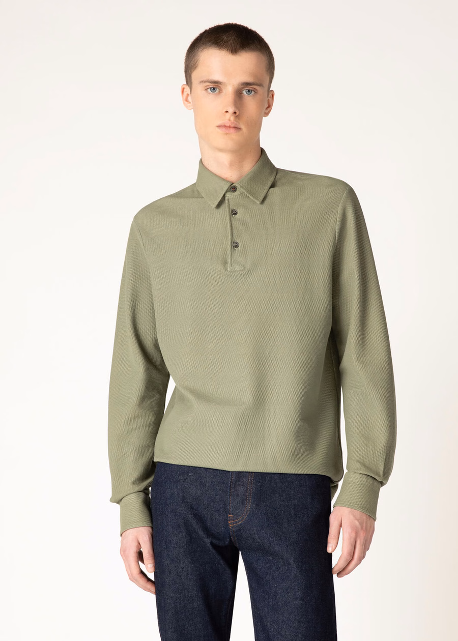 Midnight Moss katoenen poloshirt