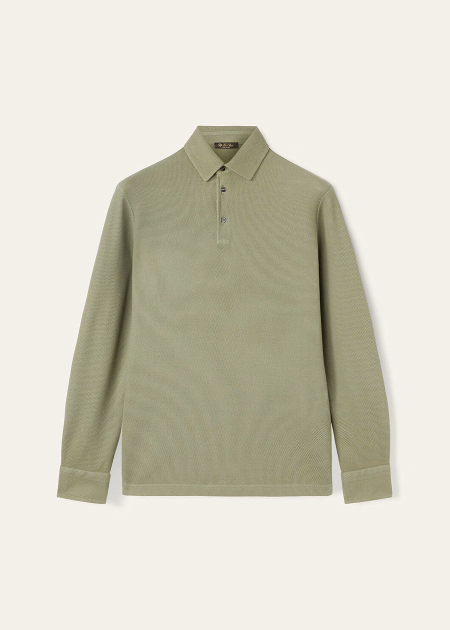 Midnight Moss katoenen poloshirt