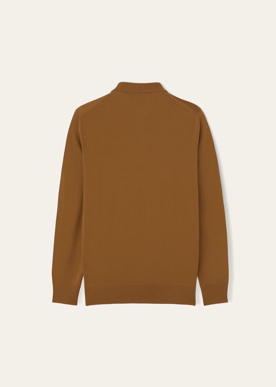 Wish® wollen polo DESERT MIST