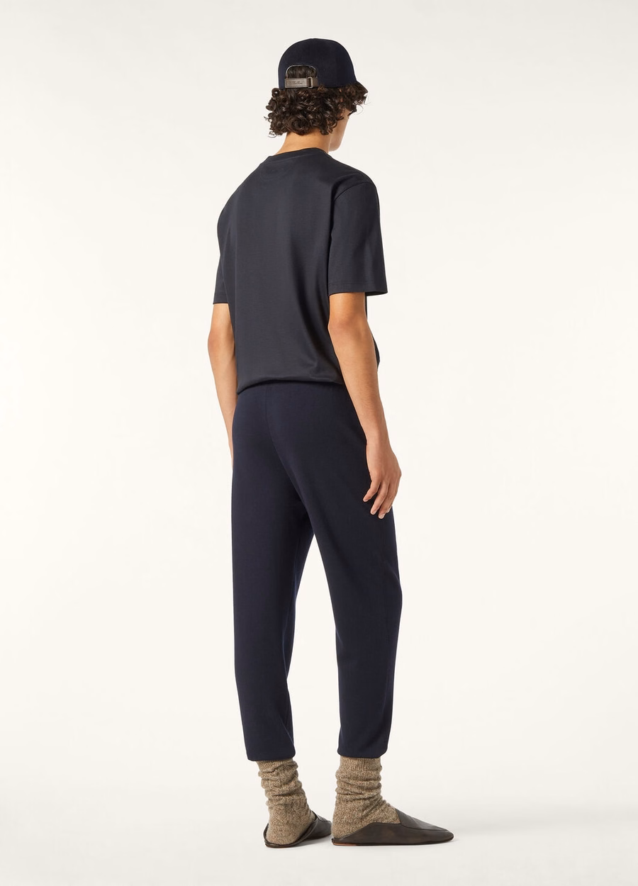 Ray Cotton T-shirt in marineblauw