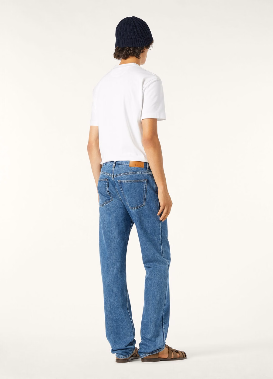 Ray Cotton T-shirt Optisch Wit