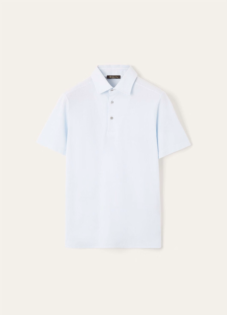 Delicate Sky katoenen poloshirt