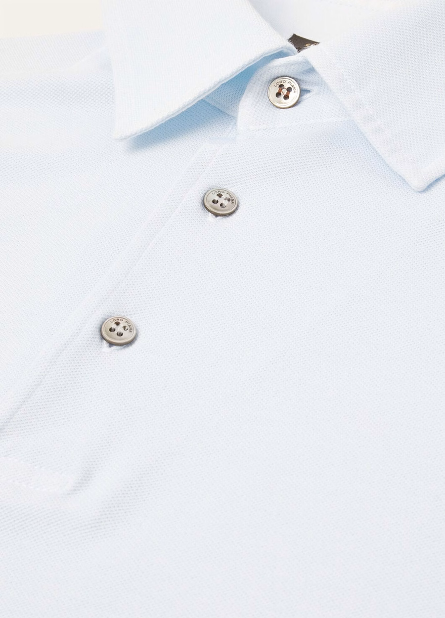 Delicate Sky katoenen poloshirt