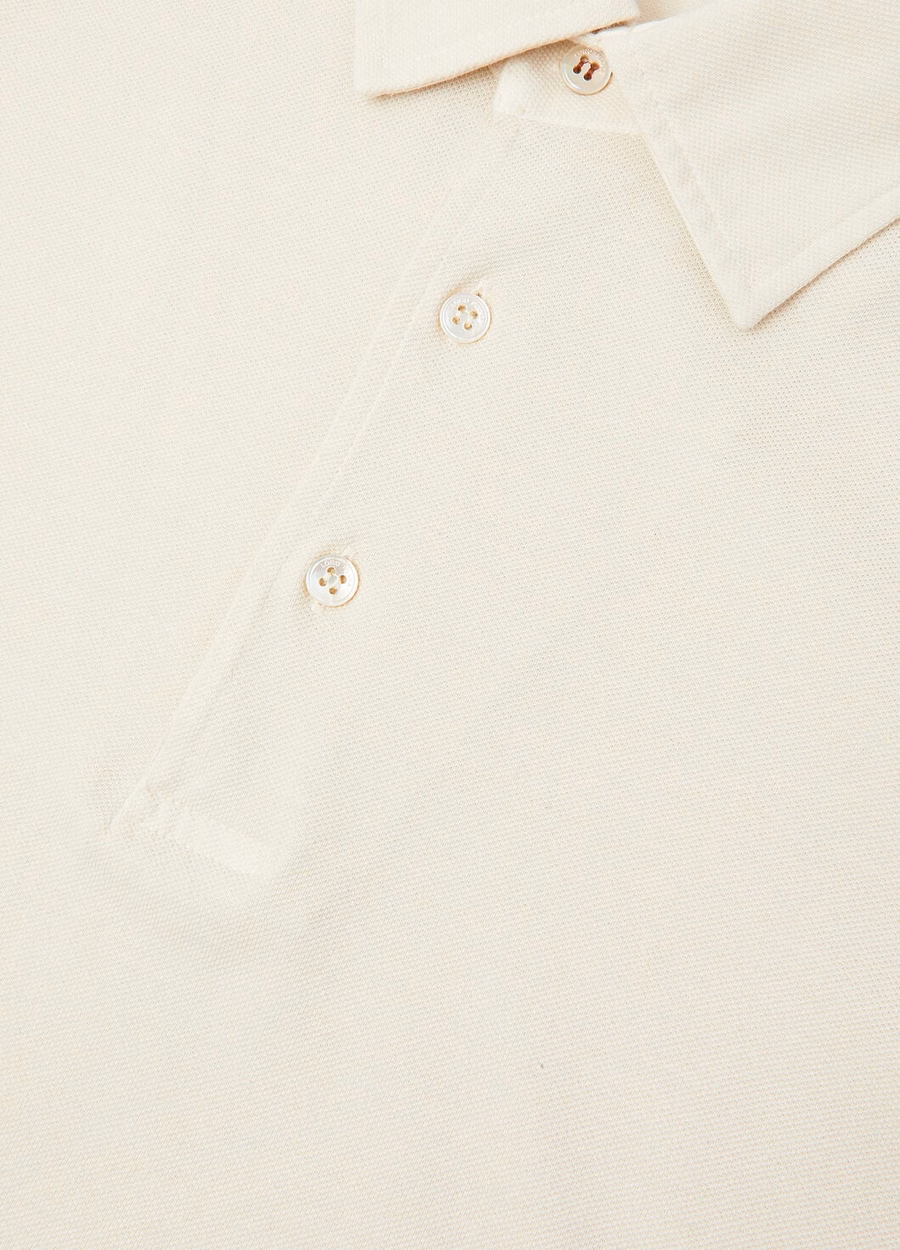 Polo shirt van mastiekkatoen