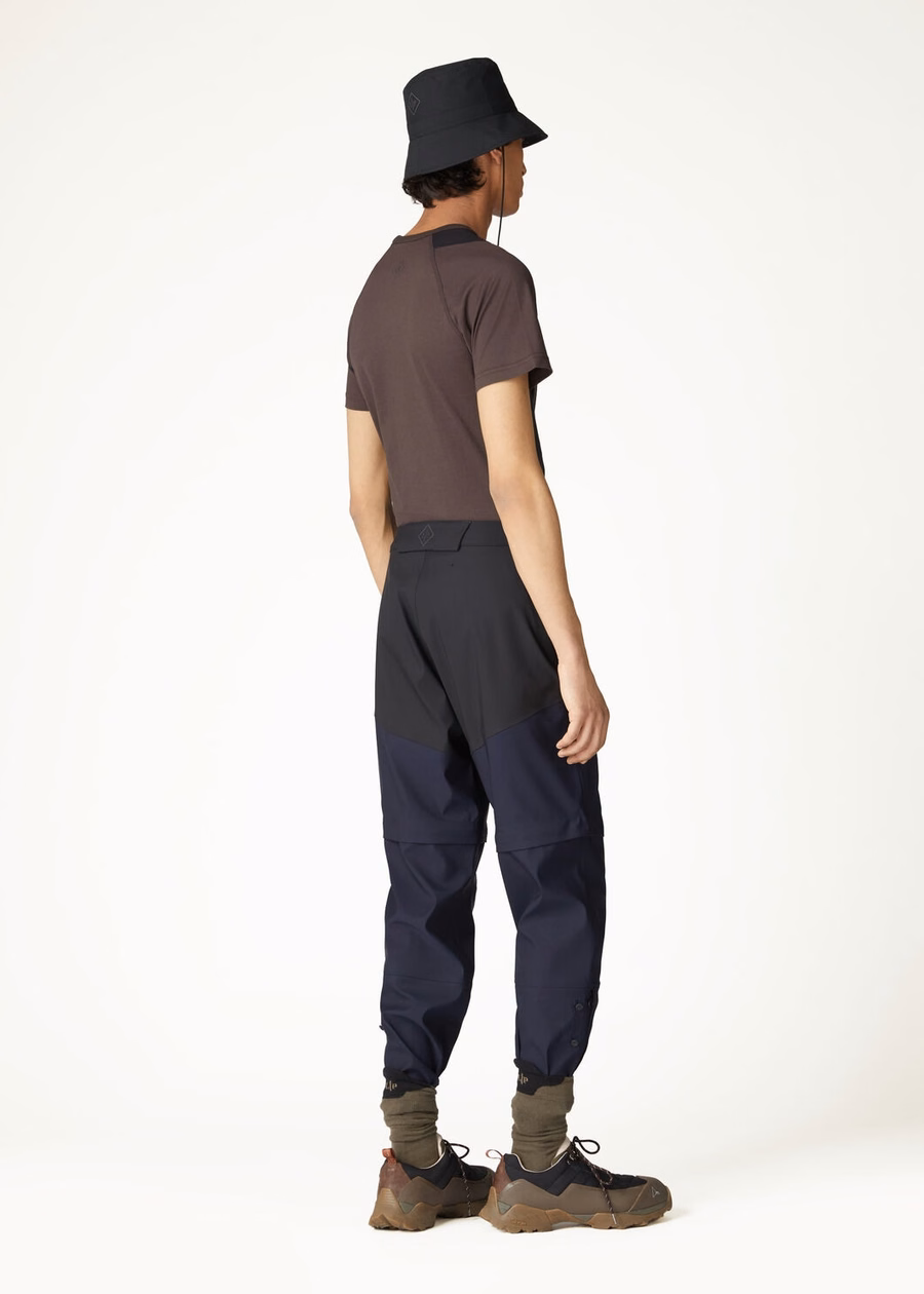 Supramonte katoenen microvezel T-shirt bruin