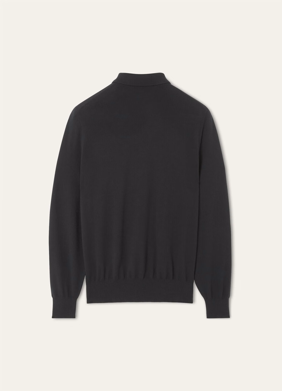 Het zwarte poloshirt van The Gift of Kings®