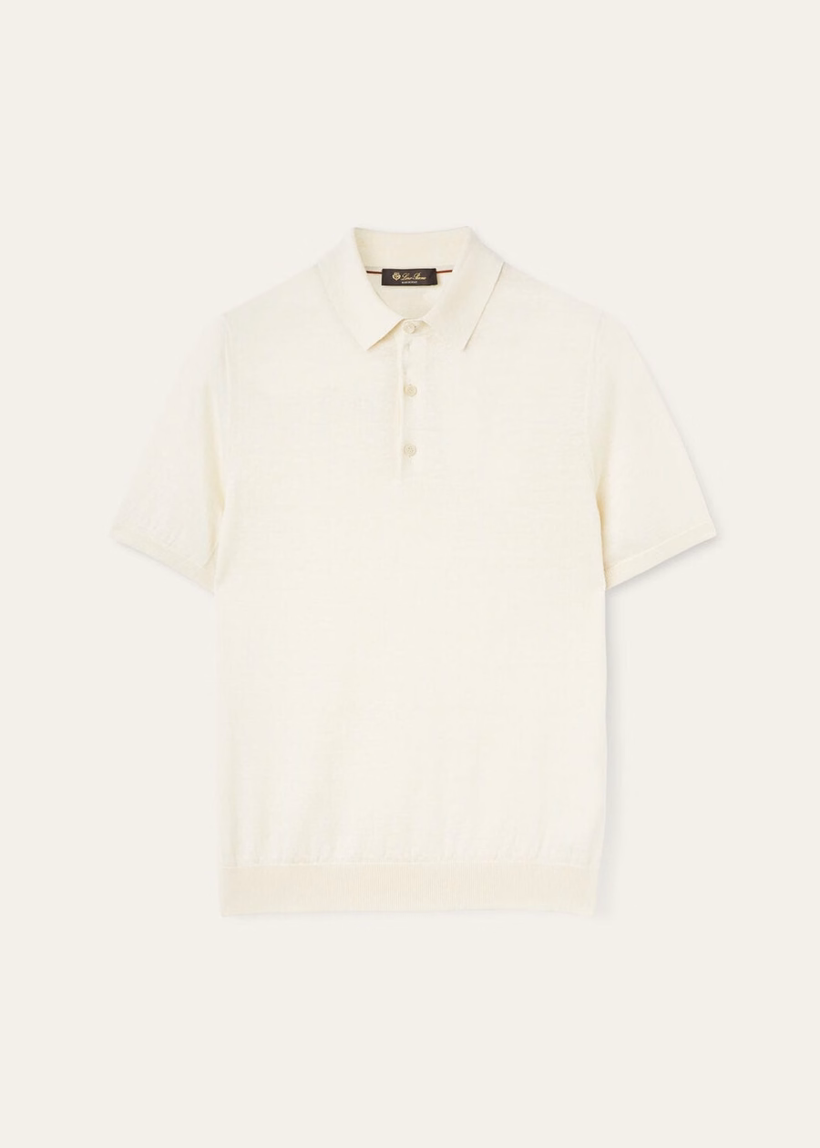 Cruise In Cashmere Nougat Polo Shirt