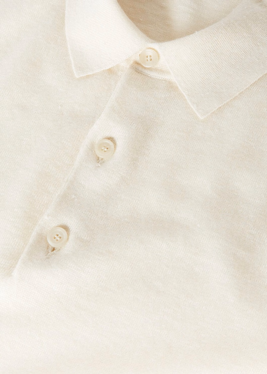 Cruise In Cashmere Nougat Polo Shirt