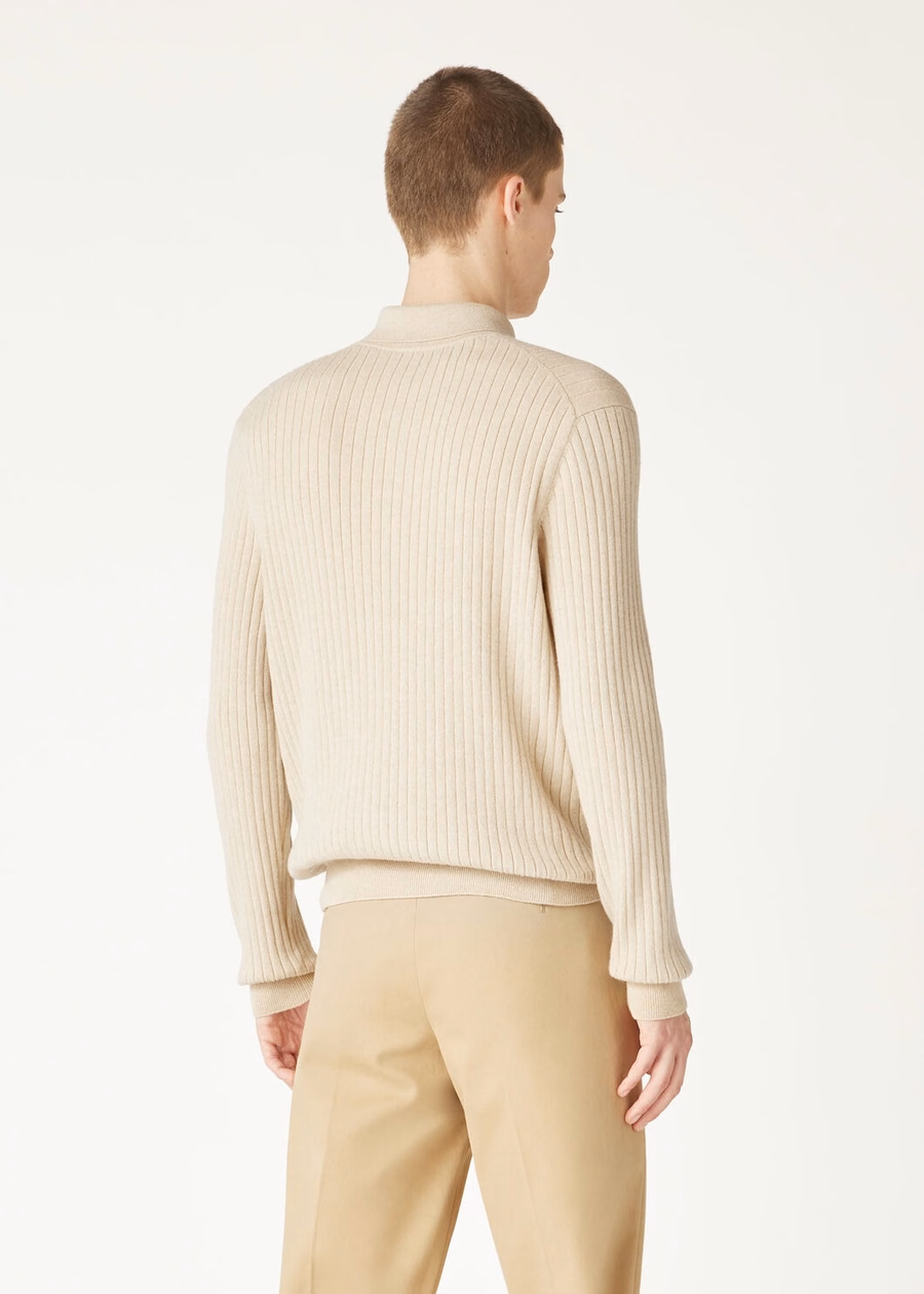 Lexington Baby Kasjmier Poloshirt Crème Kasjmier Melange