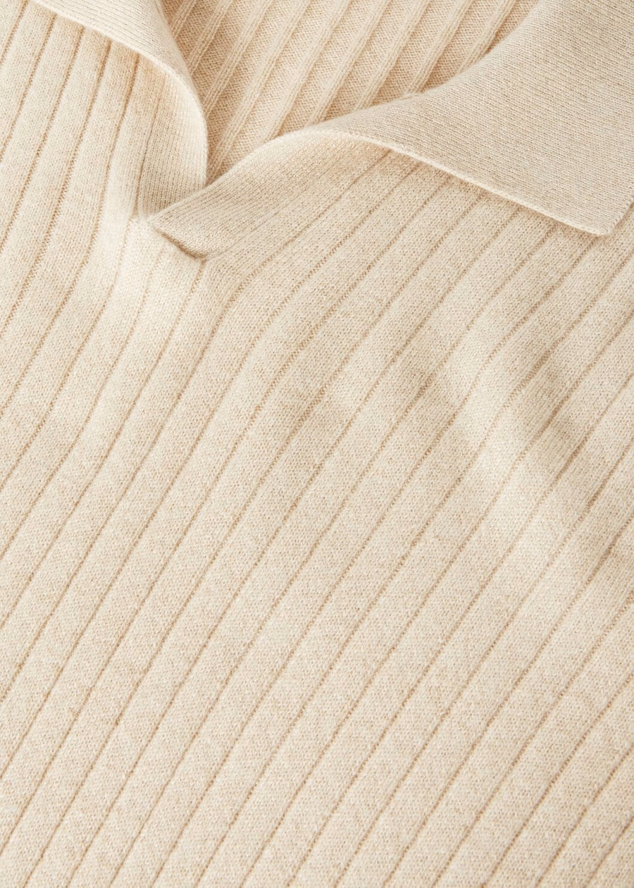 Lexington Baby Kasjmier Poloshirt Crème Kasjmier Melange