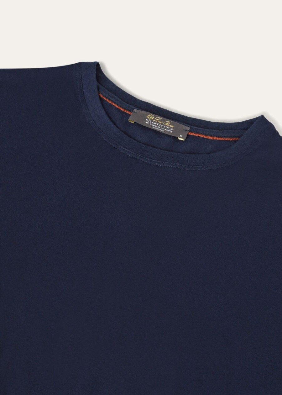 het gift of kings kim t-shirt marineblauw