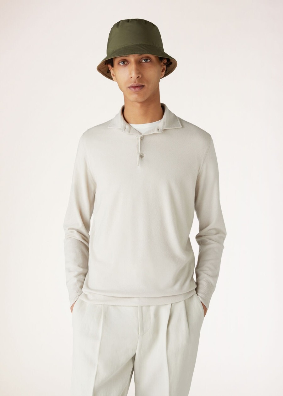 baby kasjmier polo ijsgrijs