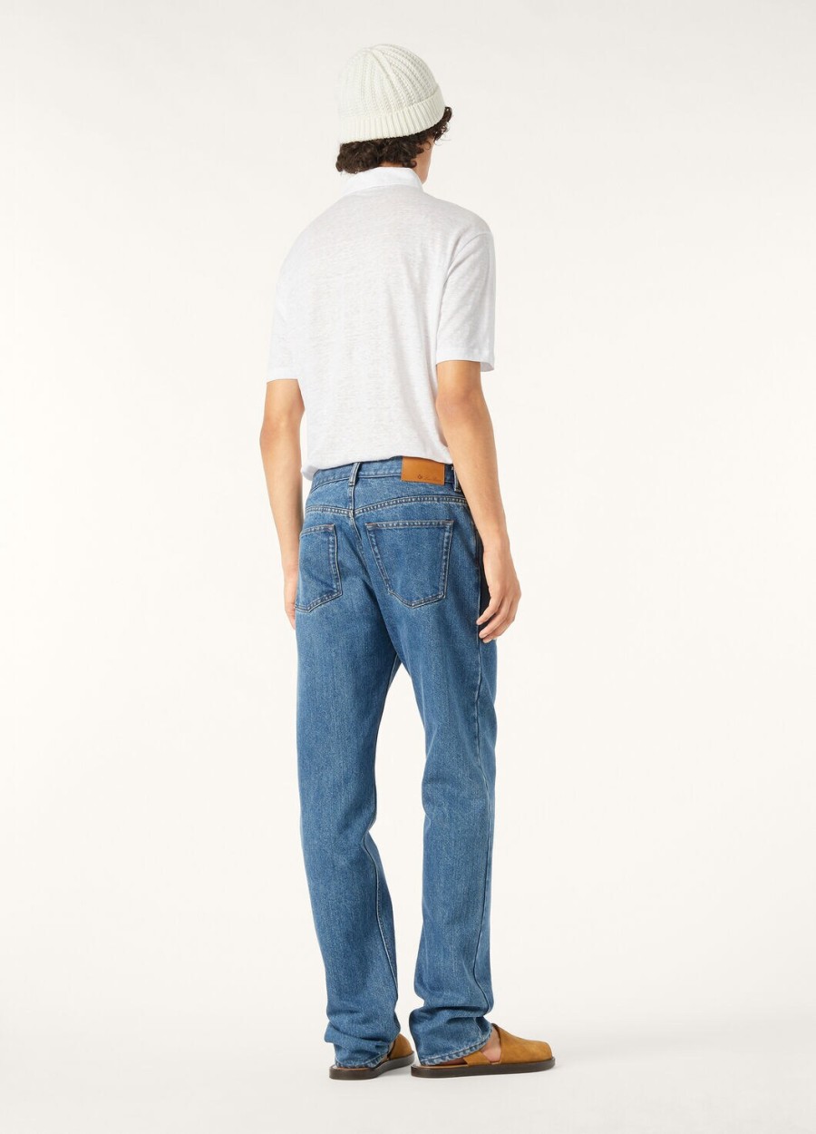 poloshirt in optisch wit