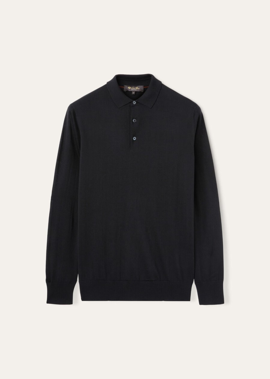 polo wish wollen zwart