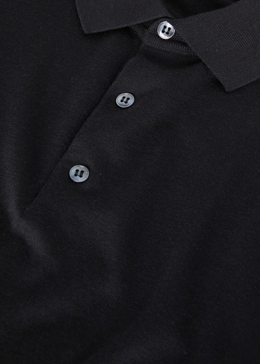 polo wish wollen zwart