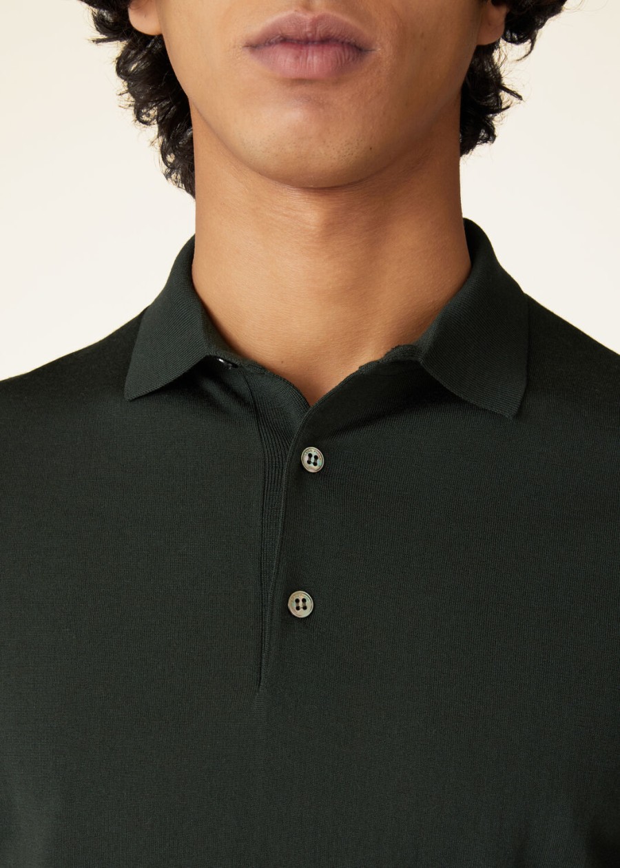 wish wish wollen poloshirt uit het zwarte woud