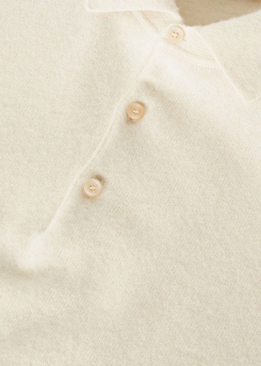 loro cashmere pure dunes mel polo shirt