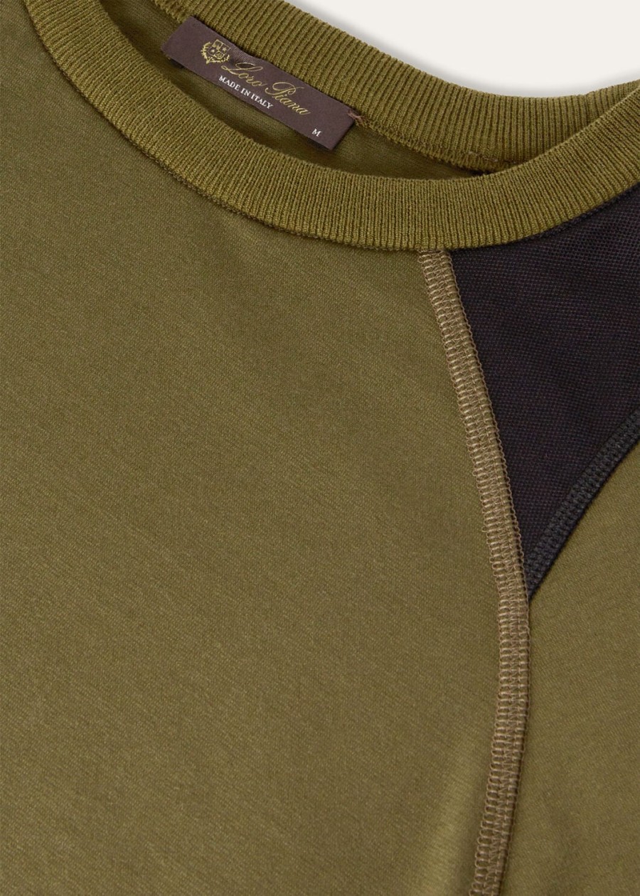 supramonte katoenen microvezel t-shirt rozemarijn