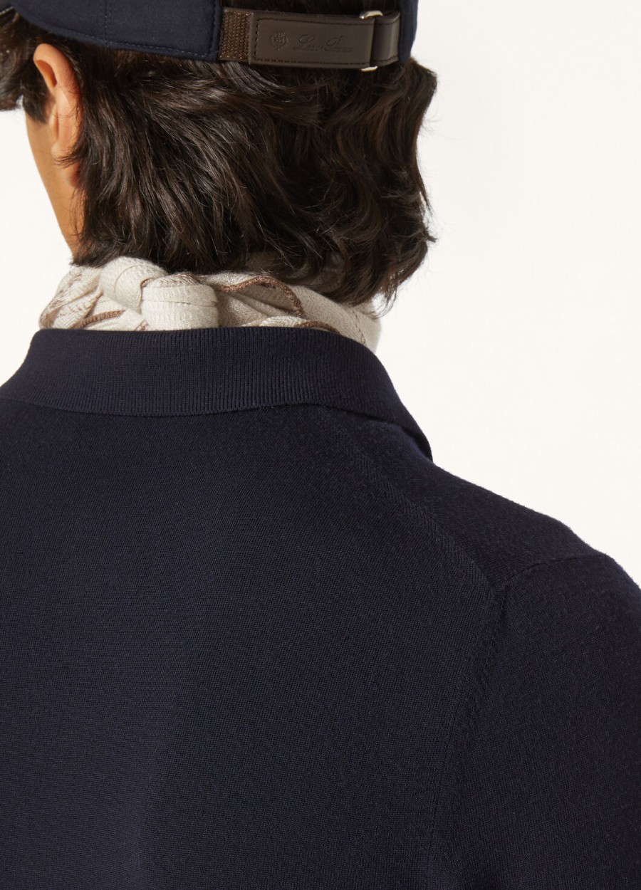 het gift of kings poloshirt in marineblauw