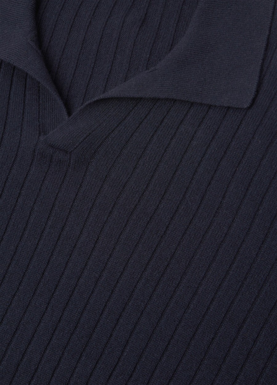 lexington baby kasjmier poloshirt marineblauw