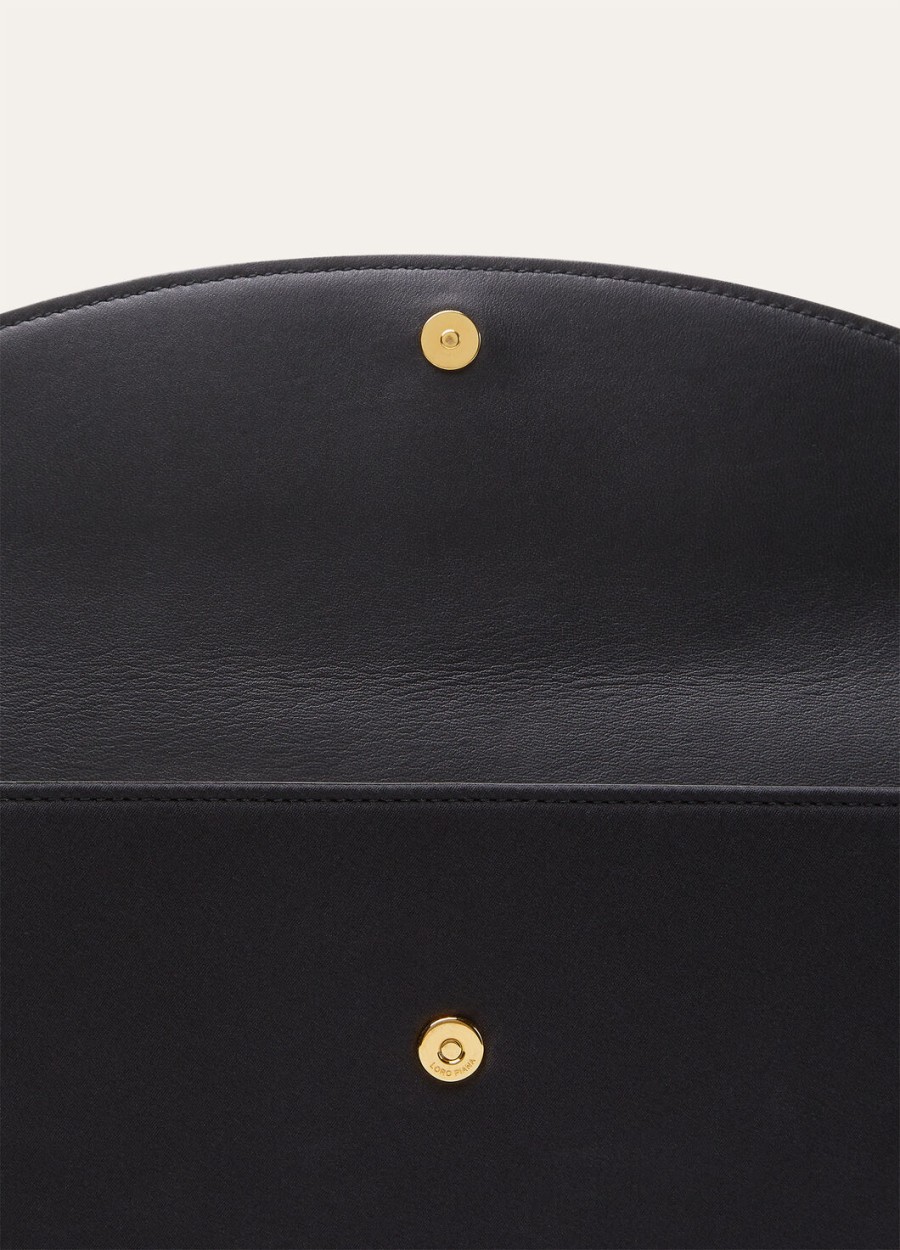 clutch extra tuxedo zijde zwartzon goud