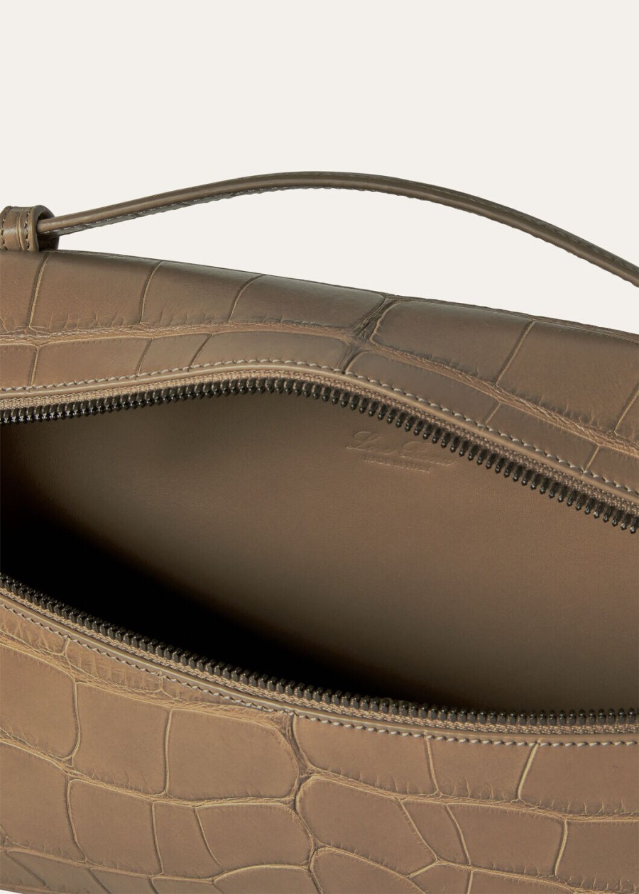 l29 extra case in warm masticonyx alligator leather