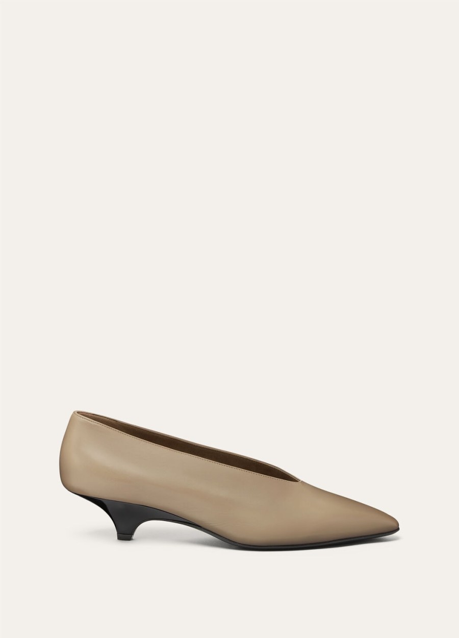 rebecca wedge pump kalfsleer gedroogde dragon