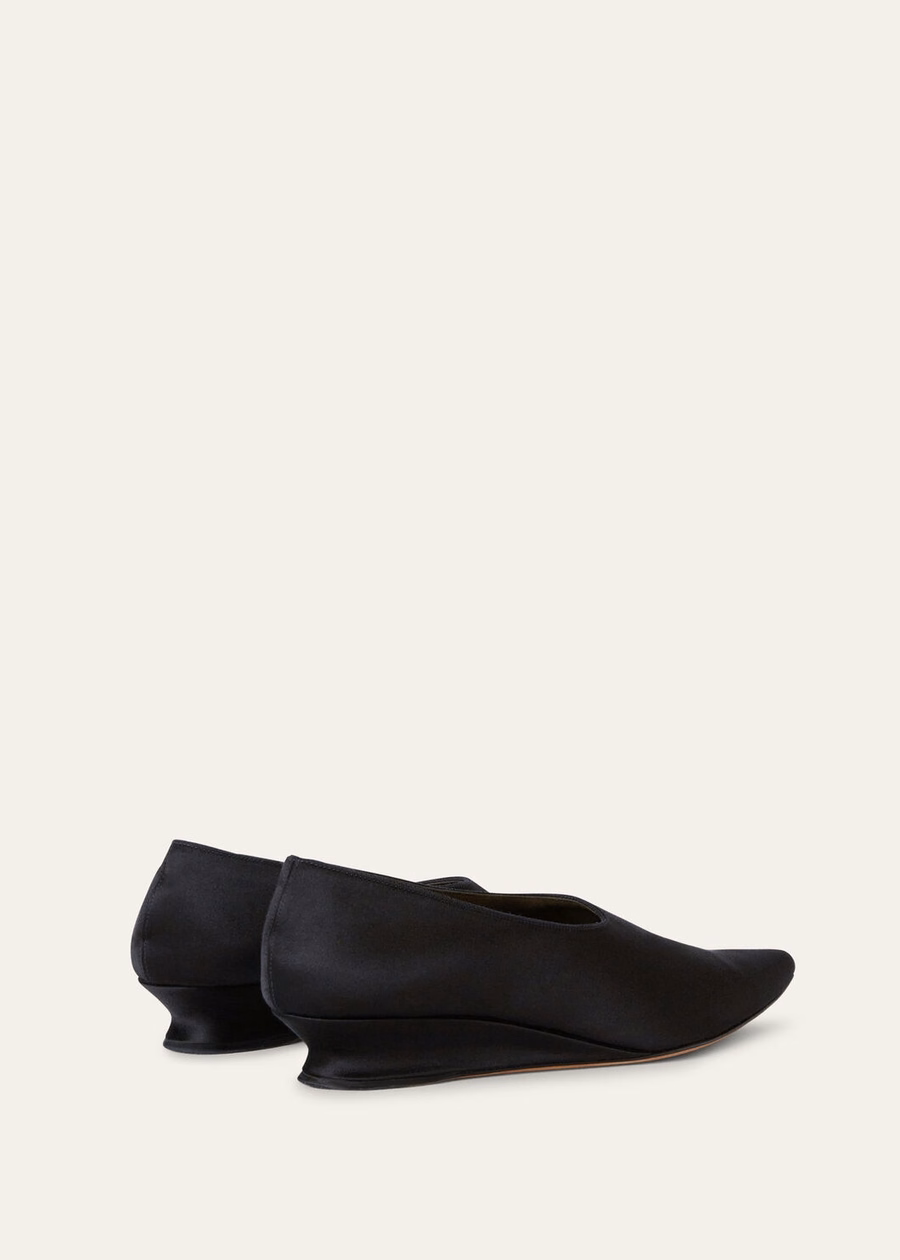 Ayame Court Zijde Viscose Zwart