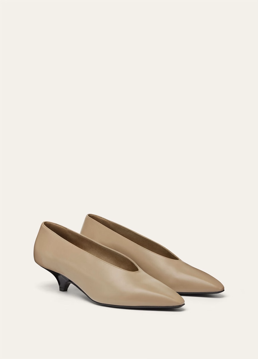 Rebecca Wedge Pump Kalfsleer Gedroogde Dragon