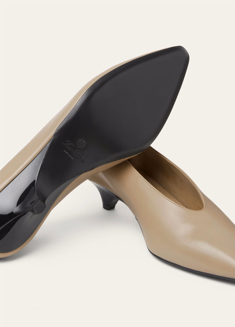 Rebecca Wedge Pump Kalfsleer Gedroogde Dragon
