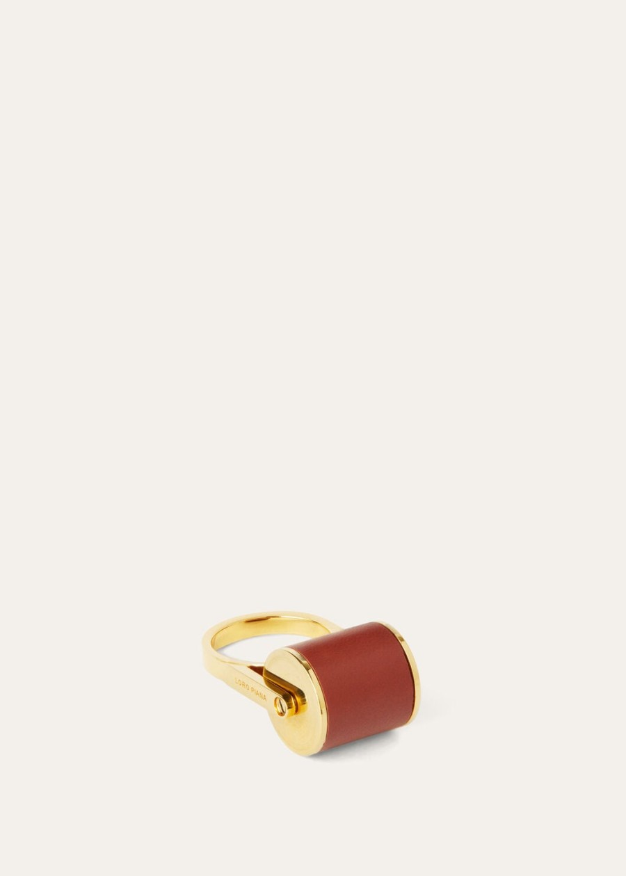 duo ring messing diep kummeljuwel zon goud